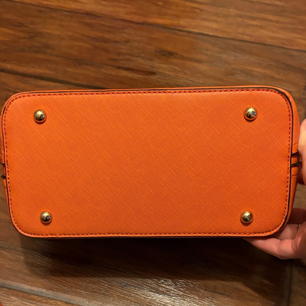 Orange Structured Handbag - Picture 2 of 9